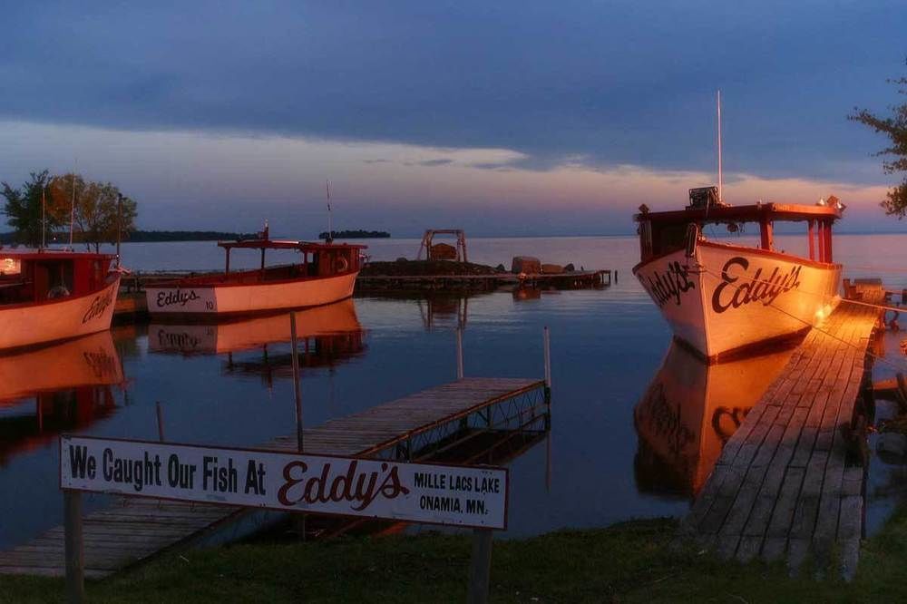 Eddy'S Mille Lacs Cabin 1 Vineland Dış mekan fotoğraf